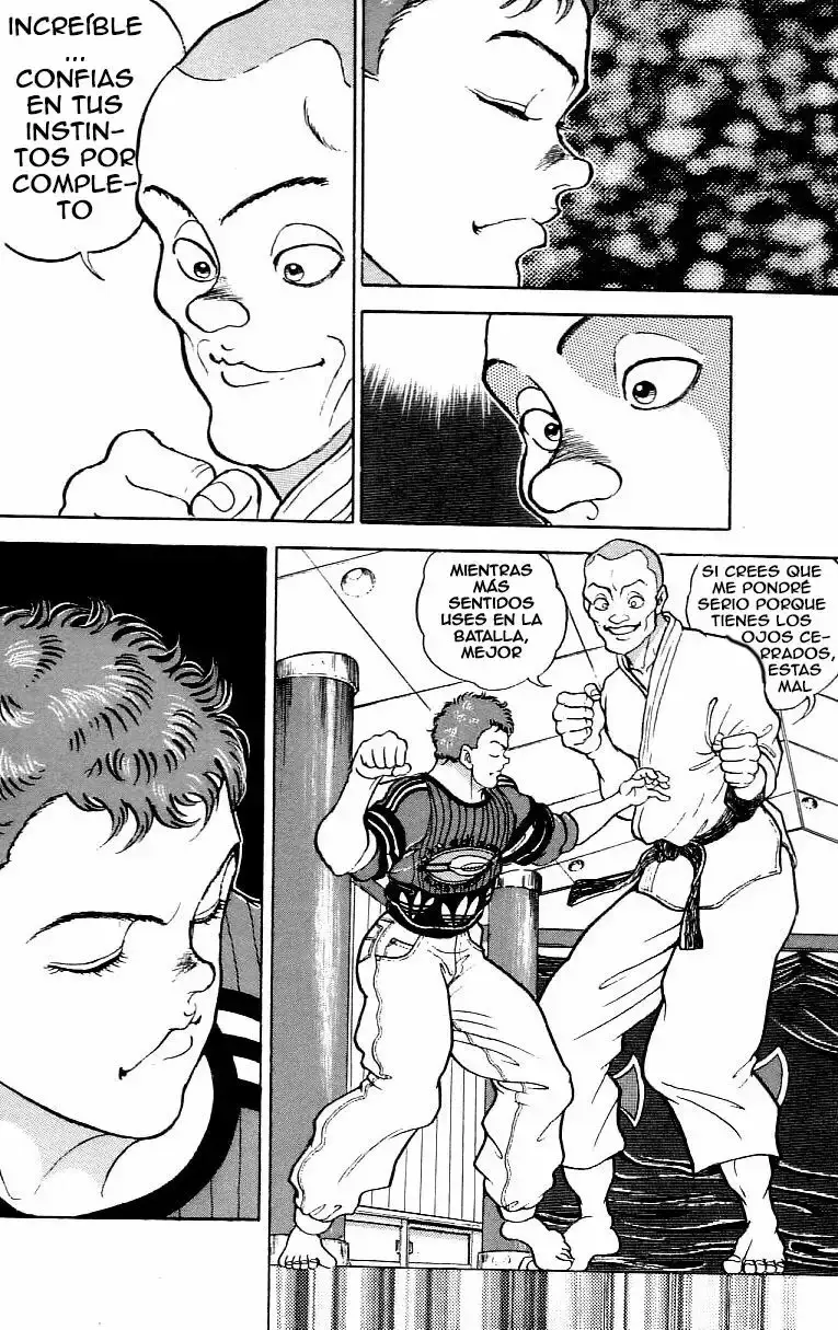 Grappler Baki capítulo 156, página 17