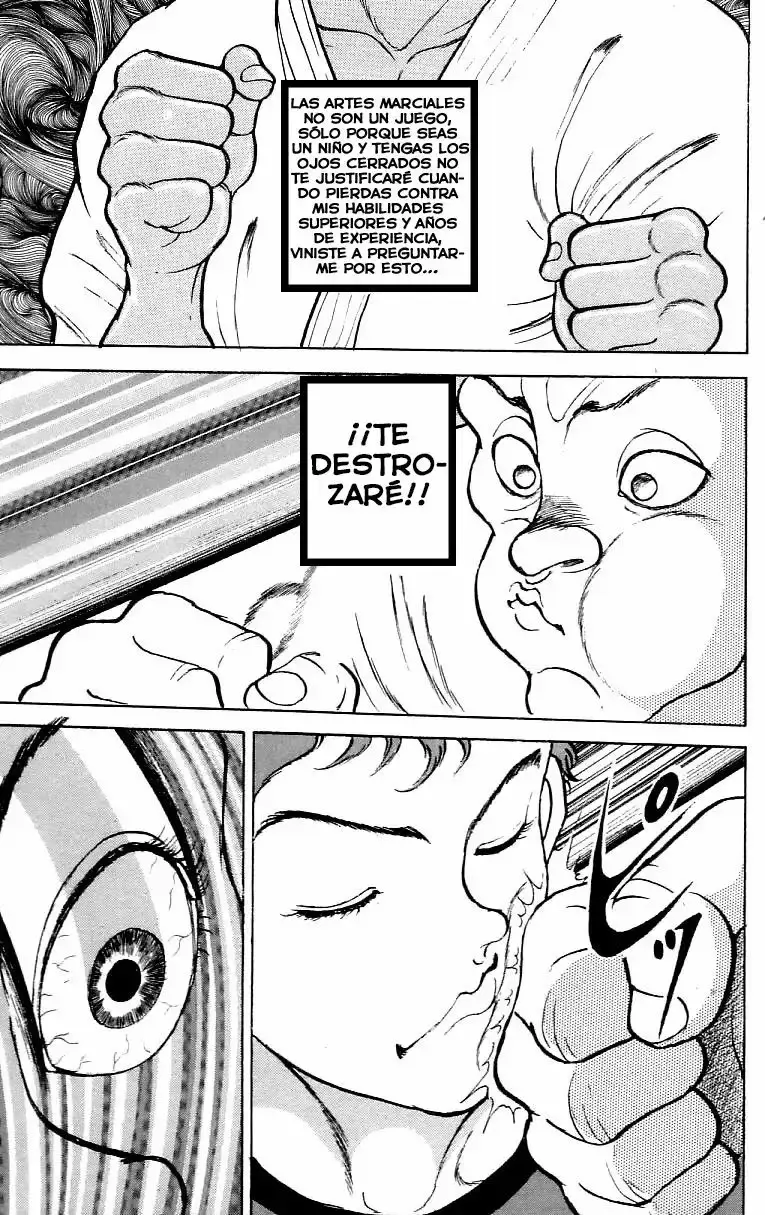Grappler Baki capítulo 156, página 18