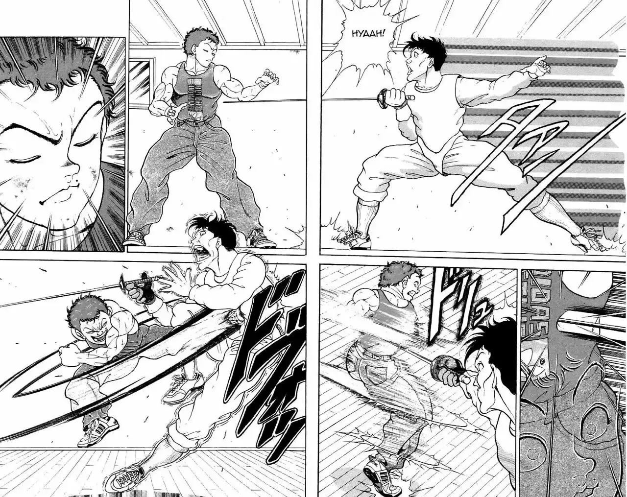 Grappler Baki capítulo 157, página 5