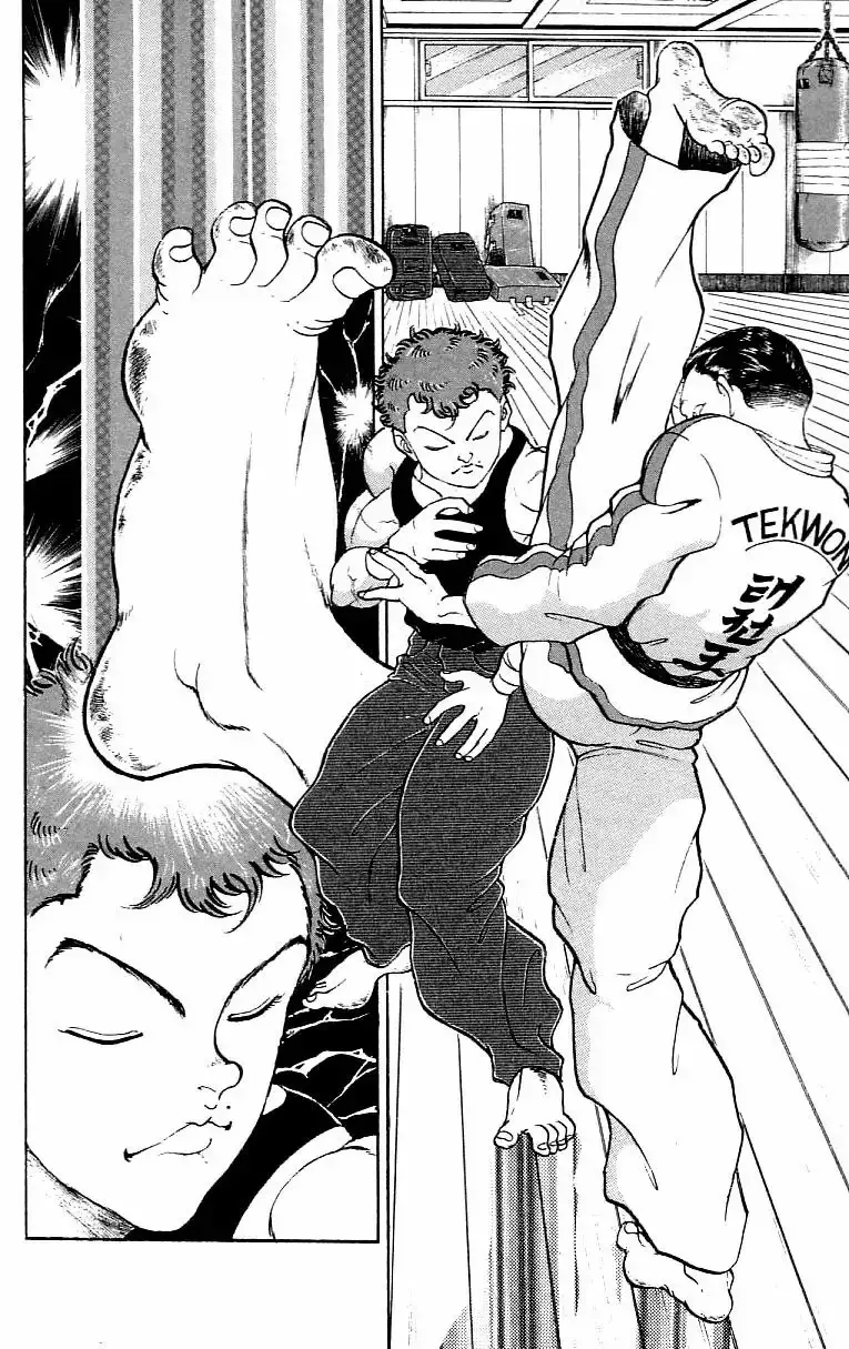 Grappler Baki capítulo 157, página 6