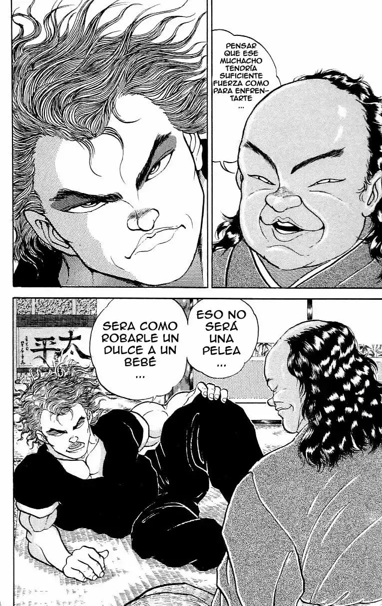 Grappler Baki capítulo 157, página 10