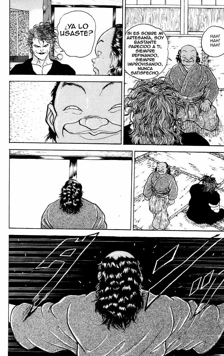 Grappler Baki capítulo 157, página 15