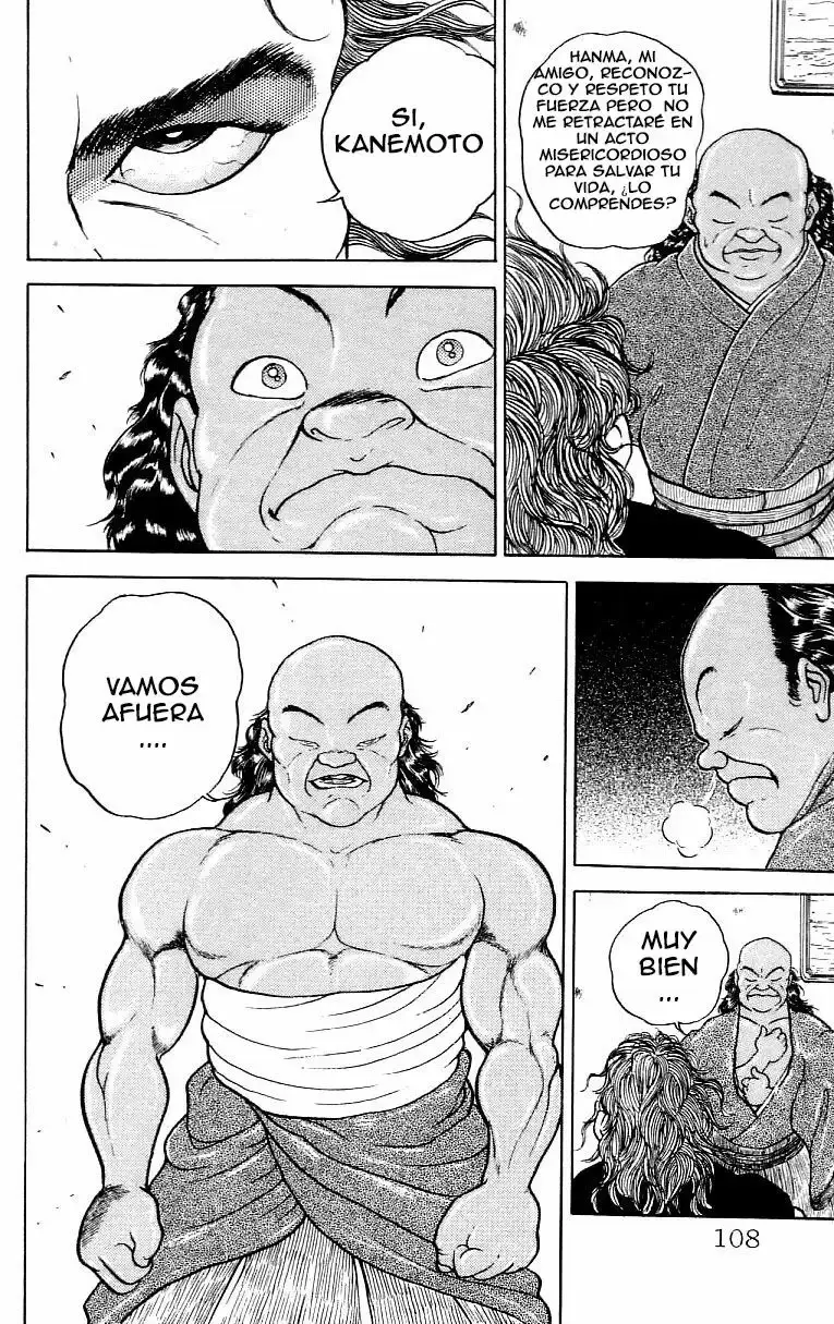 Grappler Baki capítulo 157, página 19