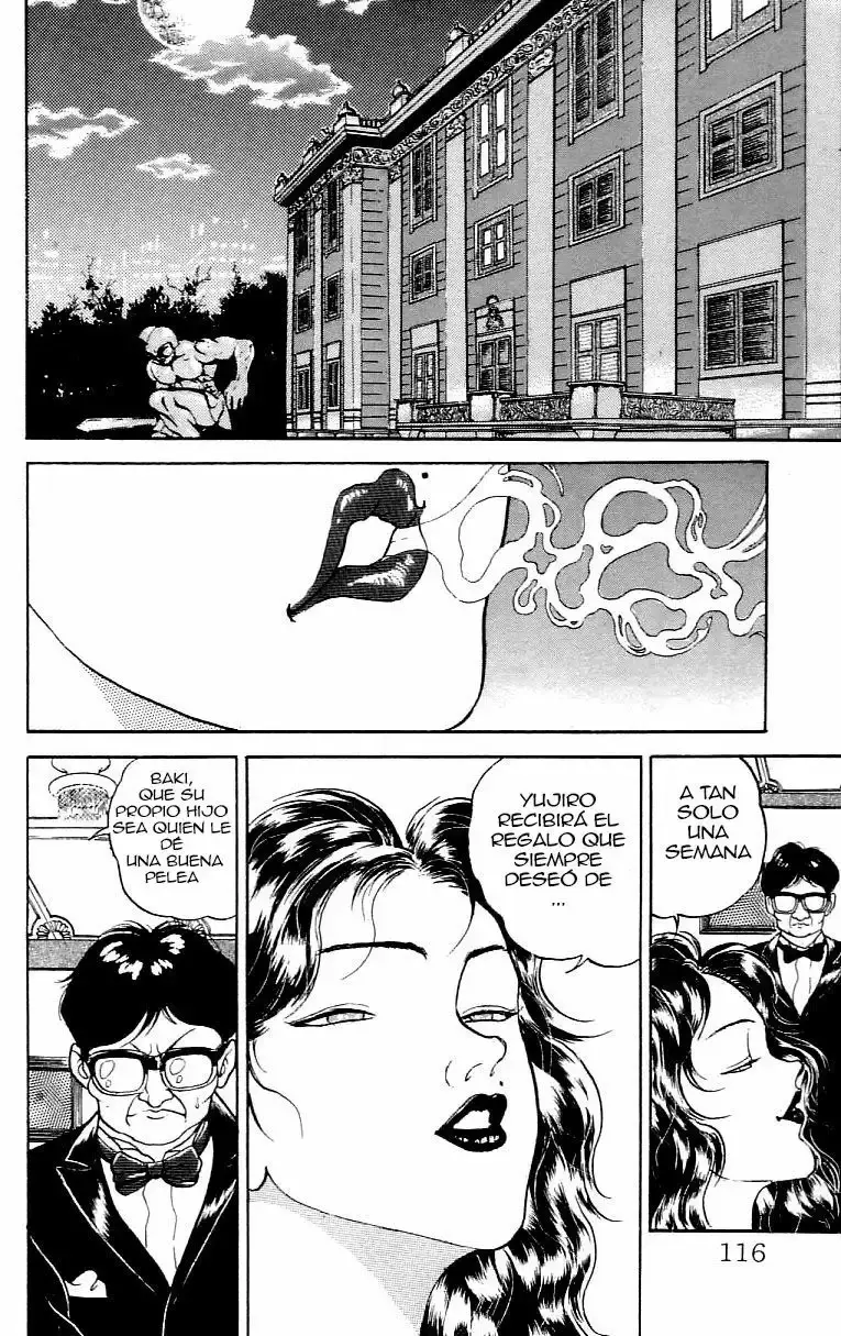 Grappler Baki capítulo 157, página 25