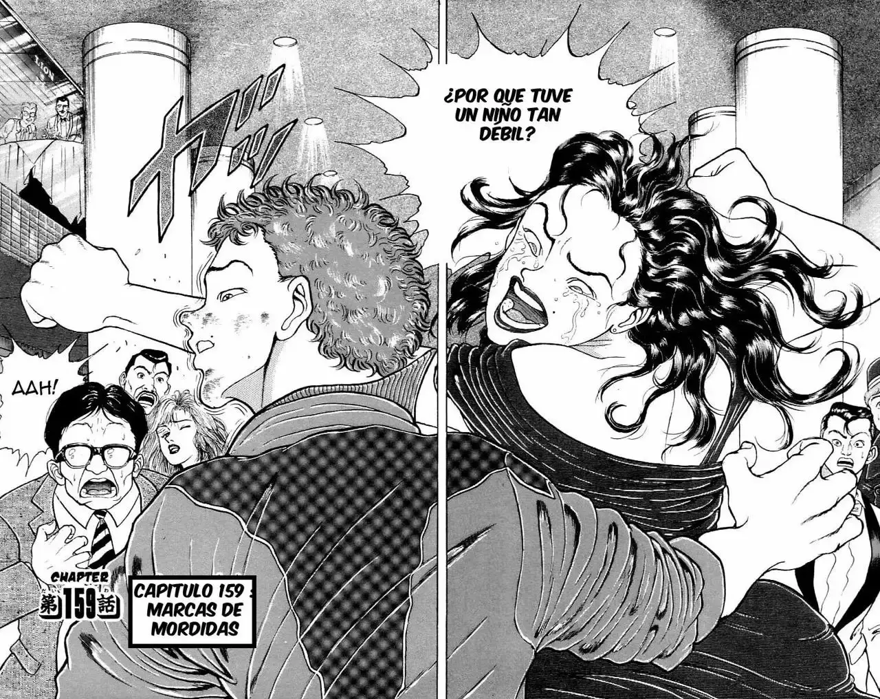 Grappler Baki capítulo 159, página 2