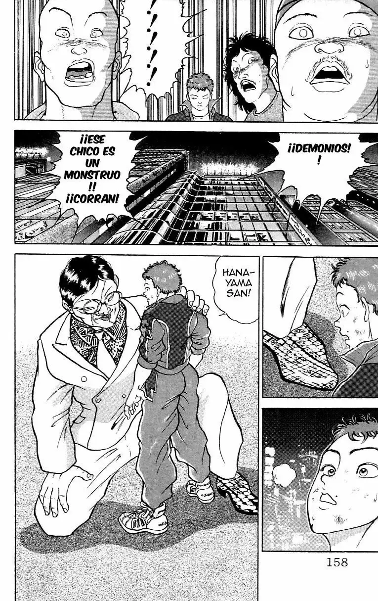 Grappler Baki capítulo 159, página 19