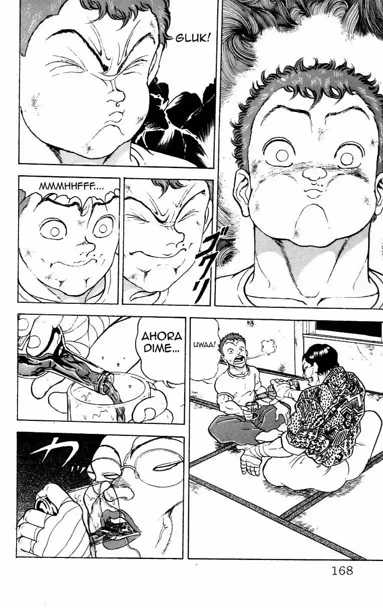 Grappler Baki capítulo 160, página 9