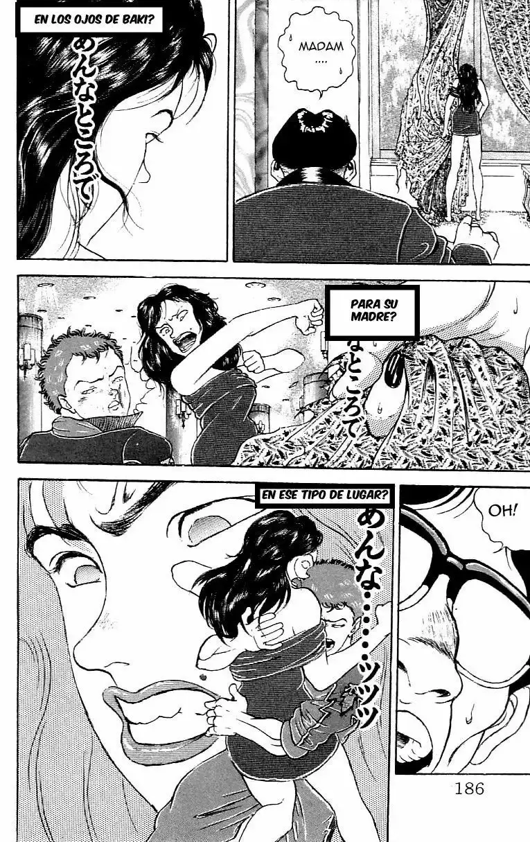 Grappler Baki capítulo 161, página 8