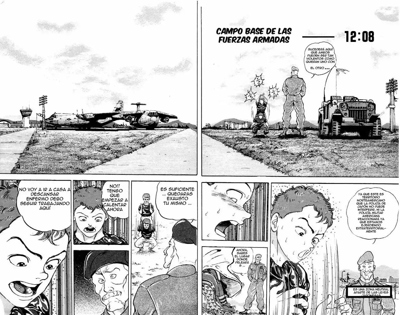 Grappler Baki capítulo 161, página 12