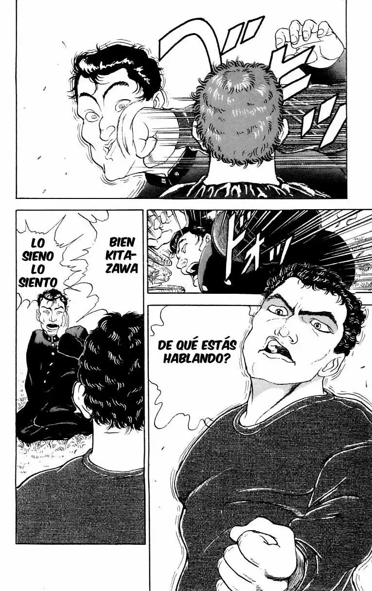 Grappler Baki capítulo 161, página 16
