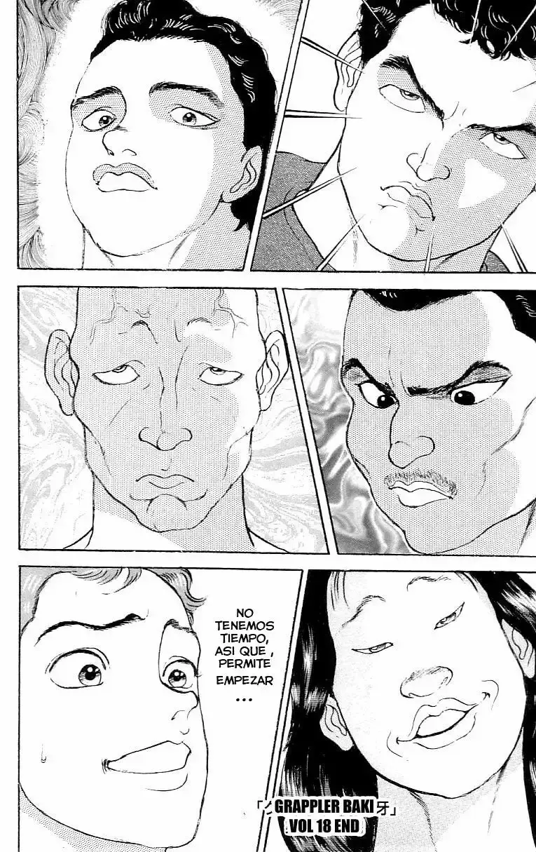 Grappler Baki capítulo 161, página 18
