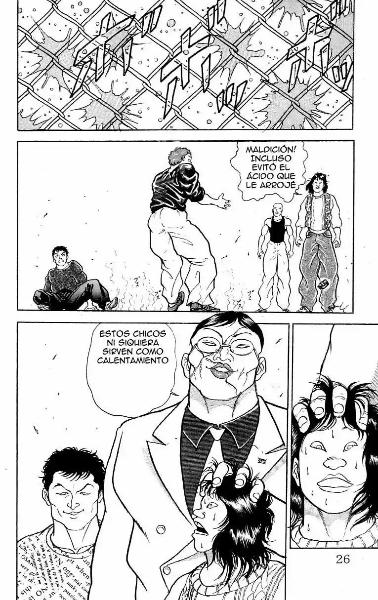 Grappler Baki capítulo 162, página 24