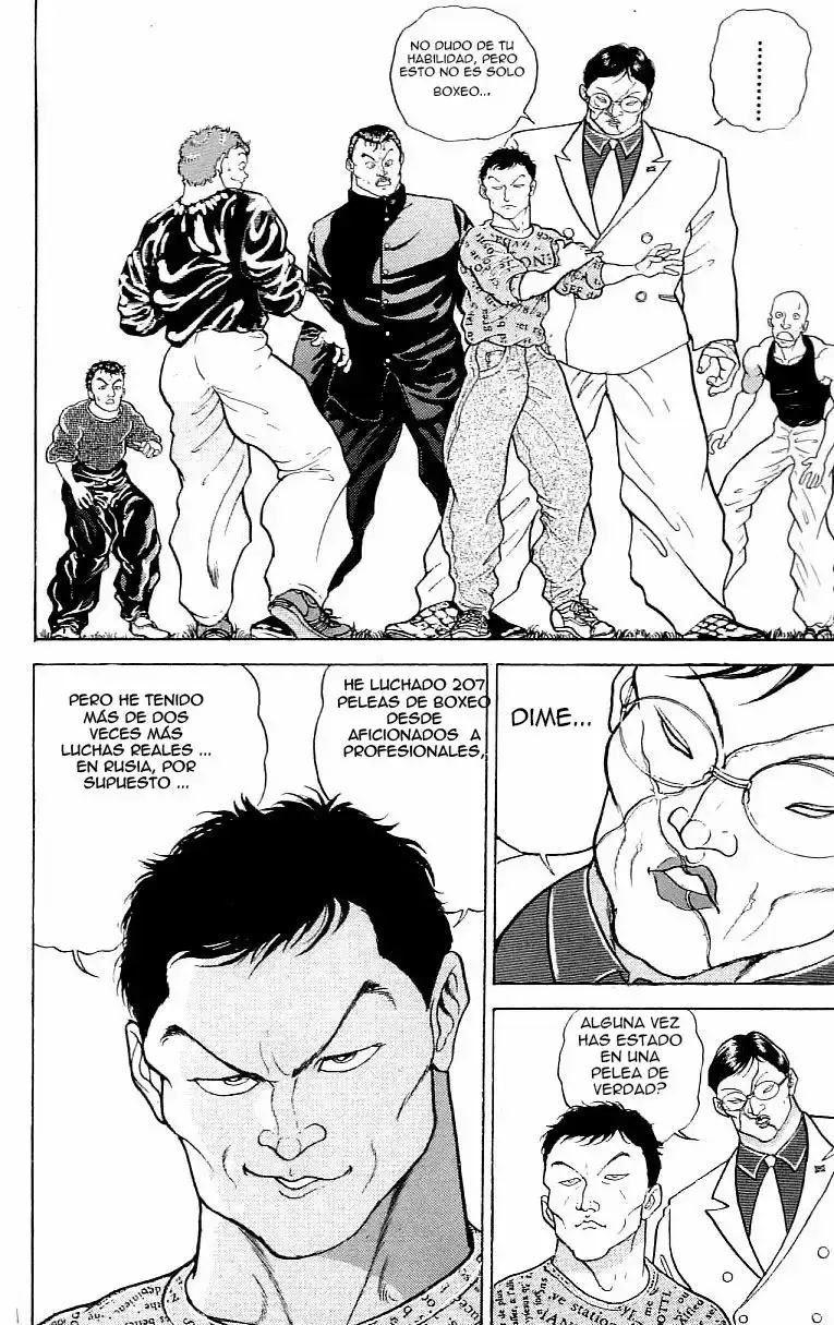 Grappler Baki capítulo 163, página 5