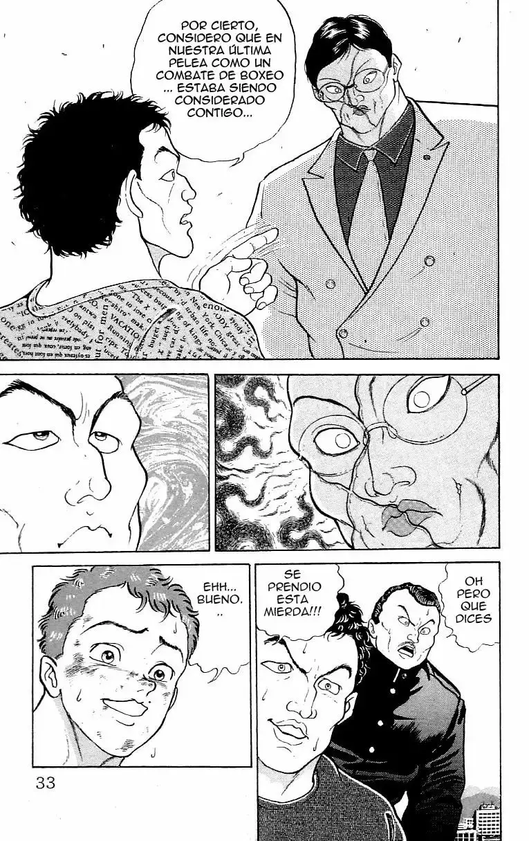 Grappler Baki capítulo 163, página 6