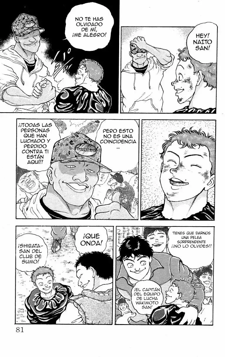 Grappler Baki capítulo 165, página 12