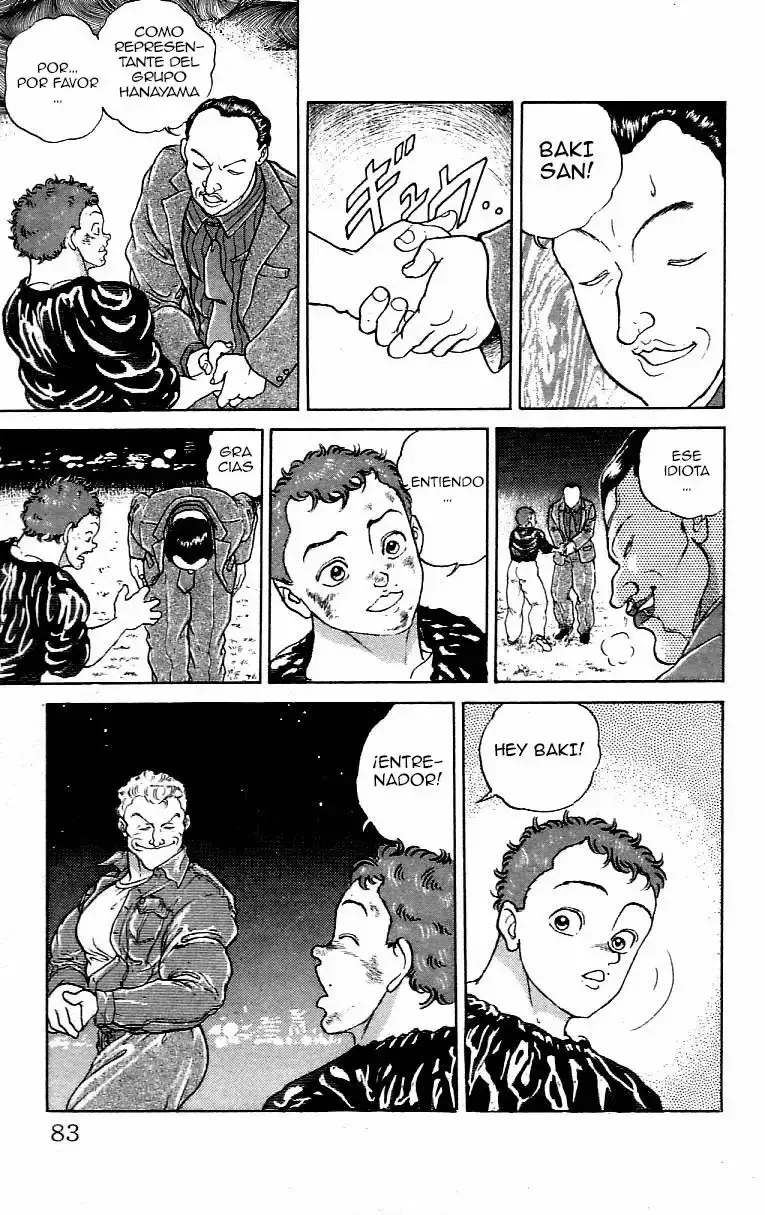 Grappler Baki capítulo 165, página 14