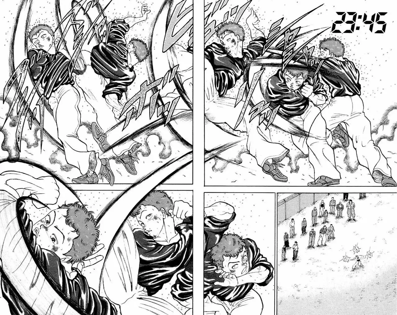 Grappler Baki capítulo 166, página 2