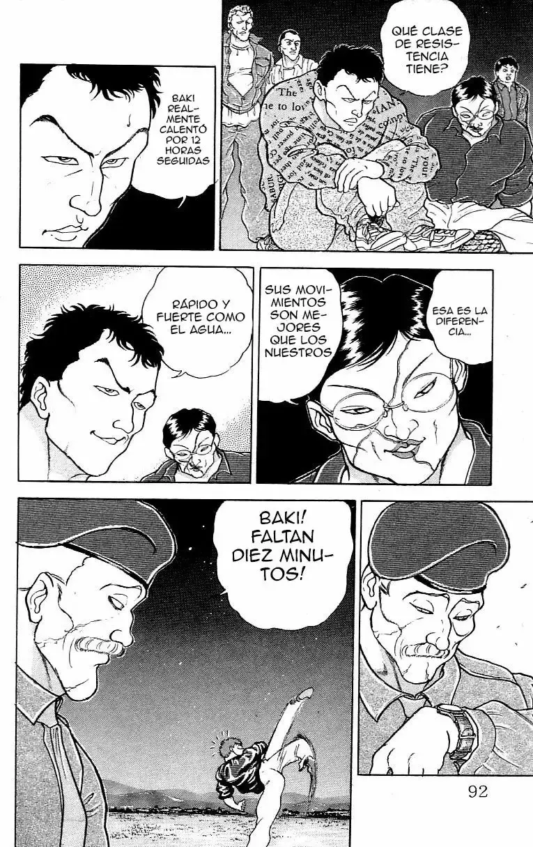 Grappler Baki capítulo 166, página 3