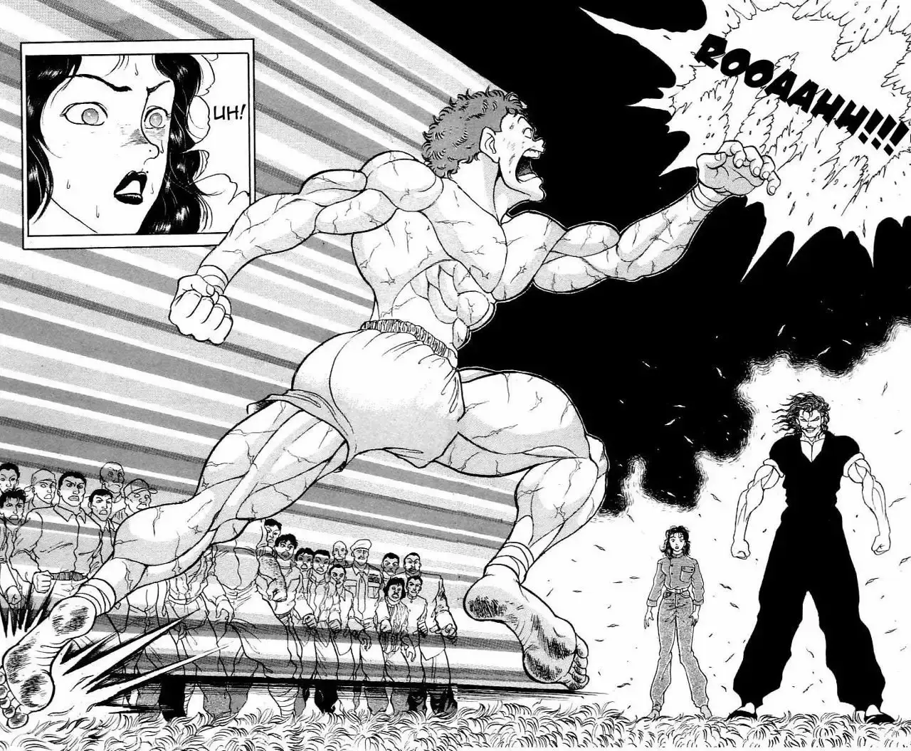 Grappler Baki capítulo 167, página 2