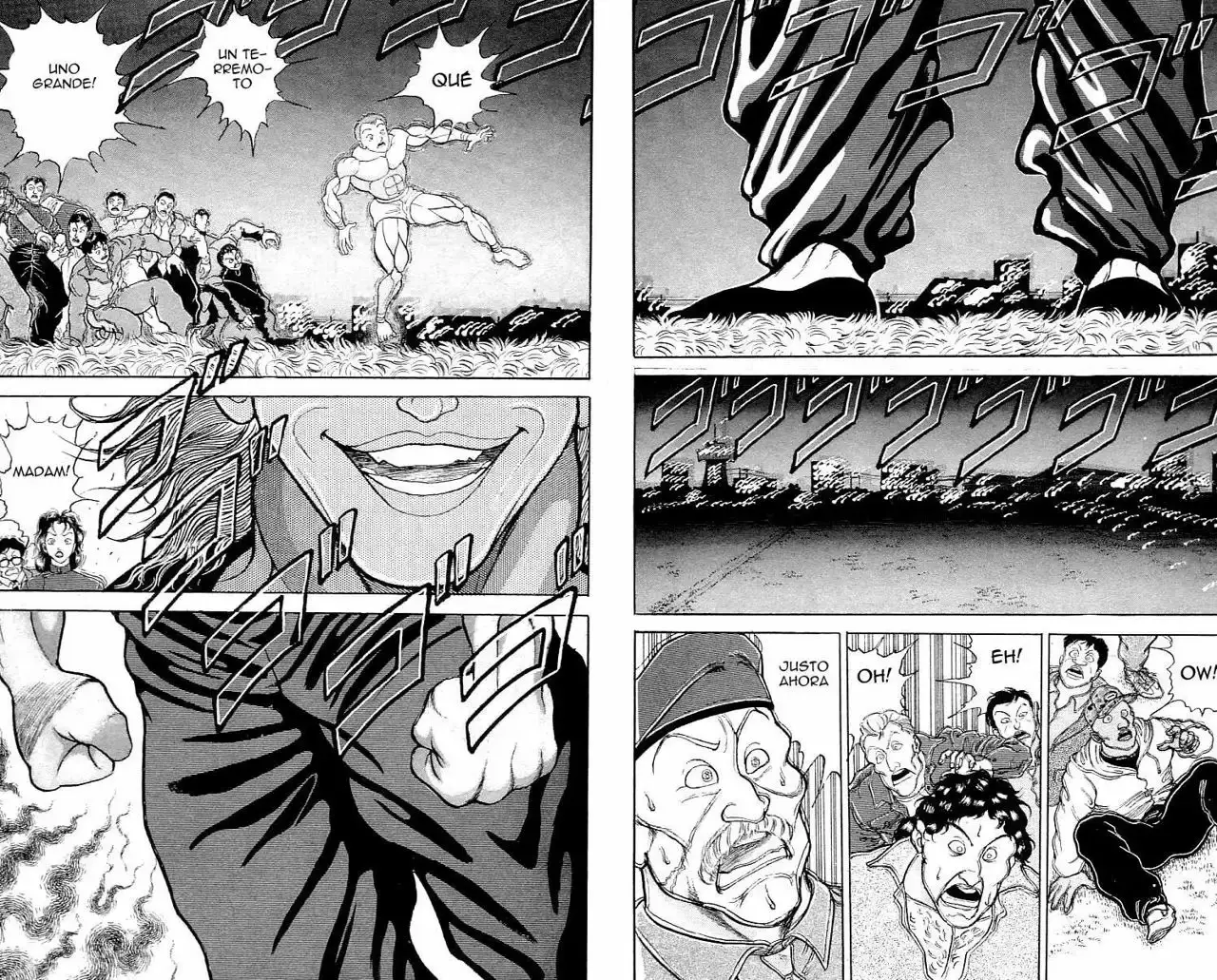 Grappler Baki capítulo 167, página 6