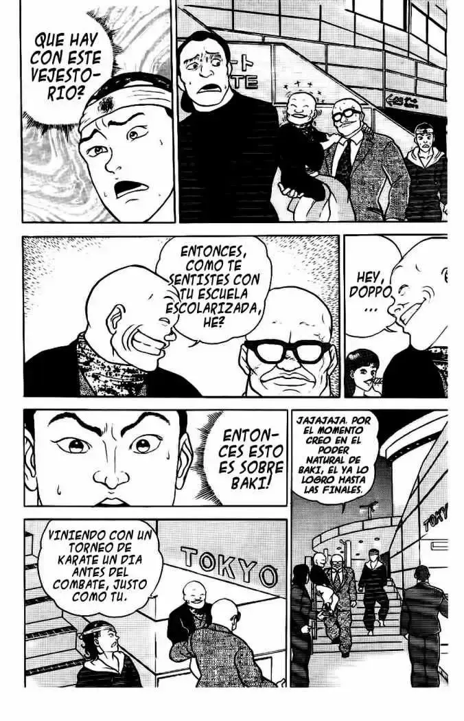 Grappler Baki capítulo 17, página 8