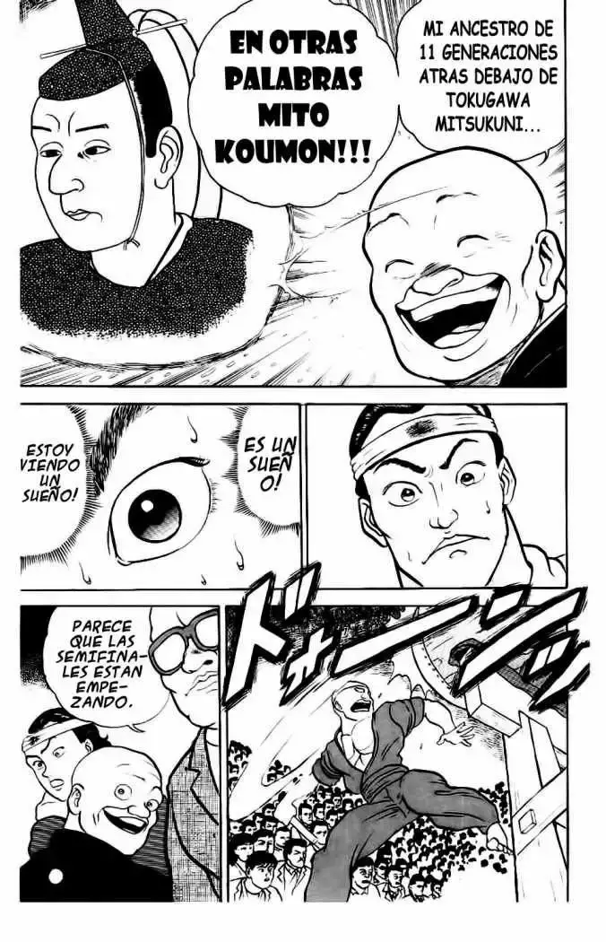 Grappler Baki capítulo 17, página 17