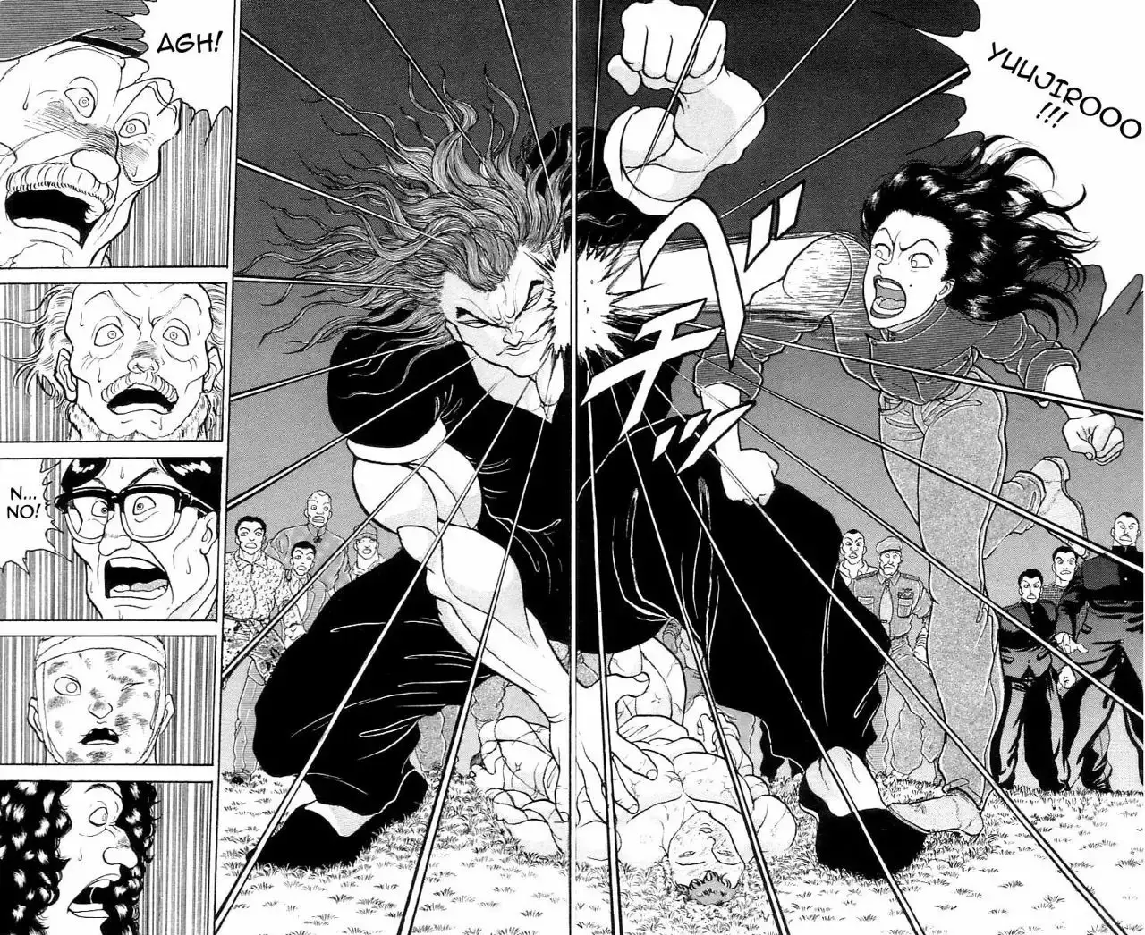Grappler Baki capítulo 172, página 2