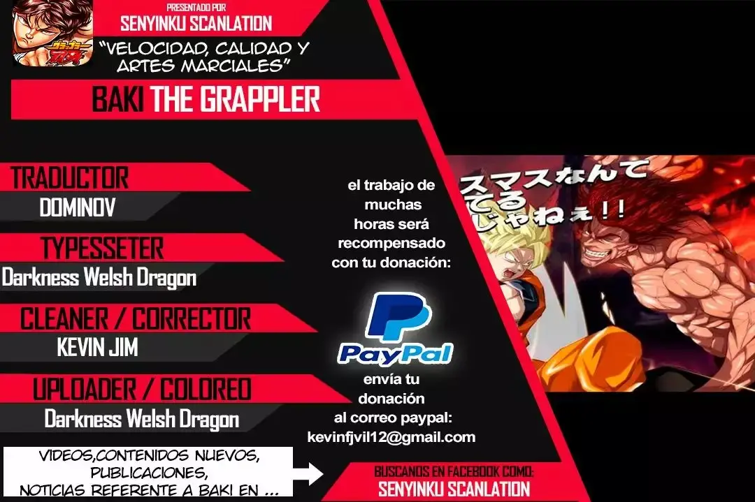 Grappler Baki capítulo 173, página 20