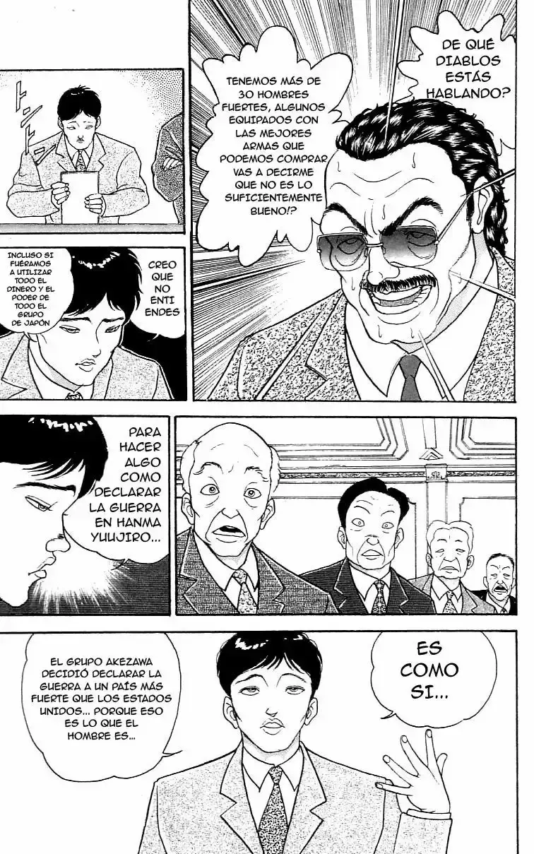 Grappler Baki capítulo 175, página 16