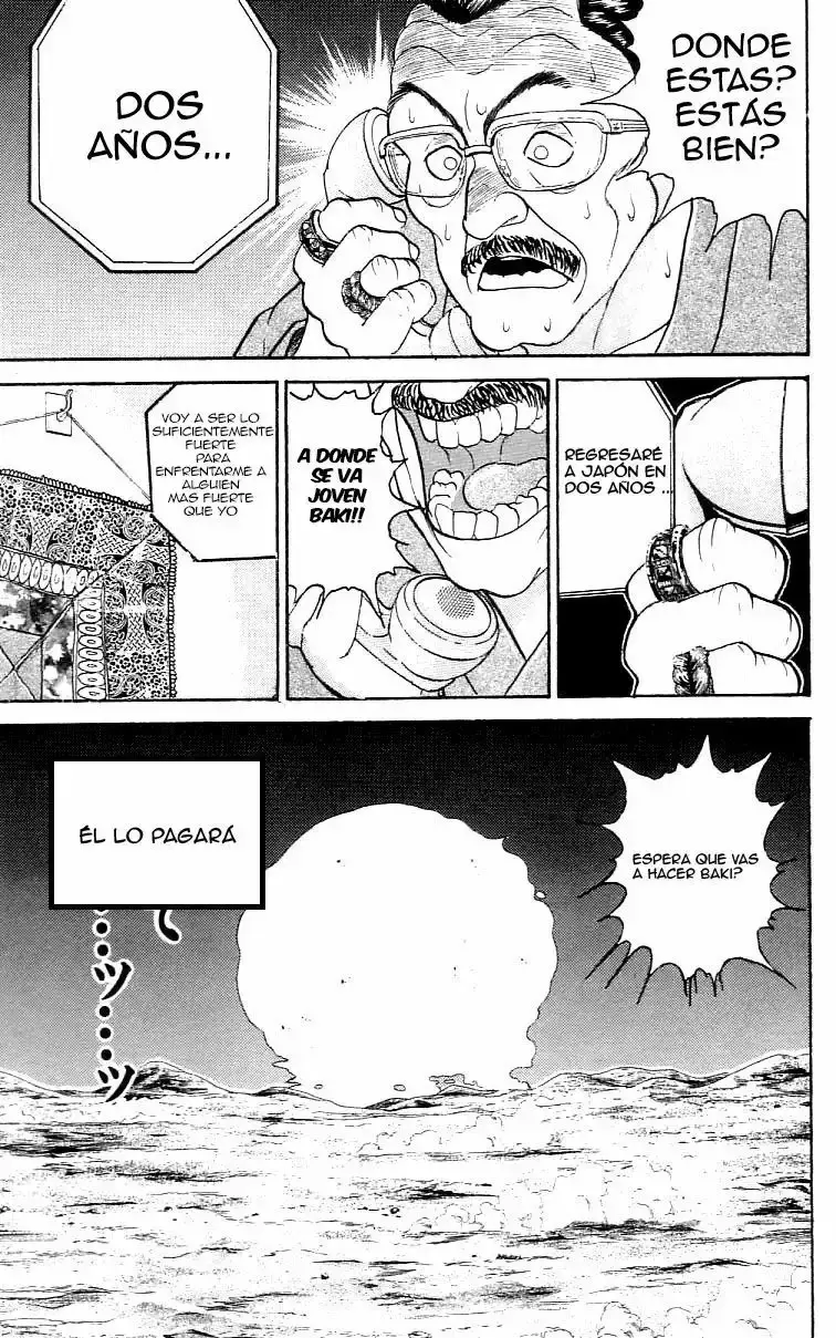 Grappler Baki capítulo 175, página 18