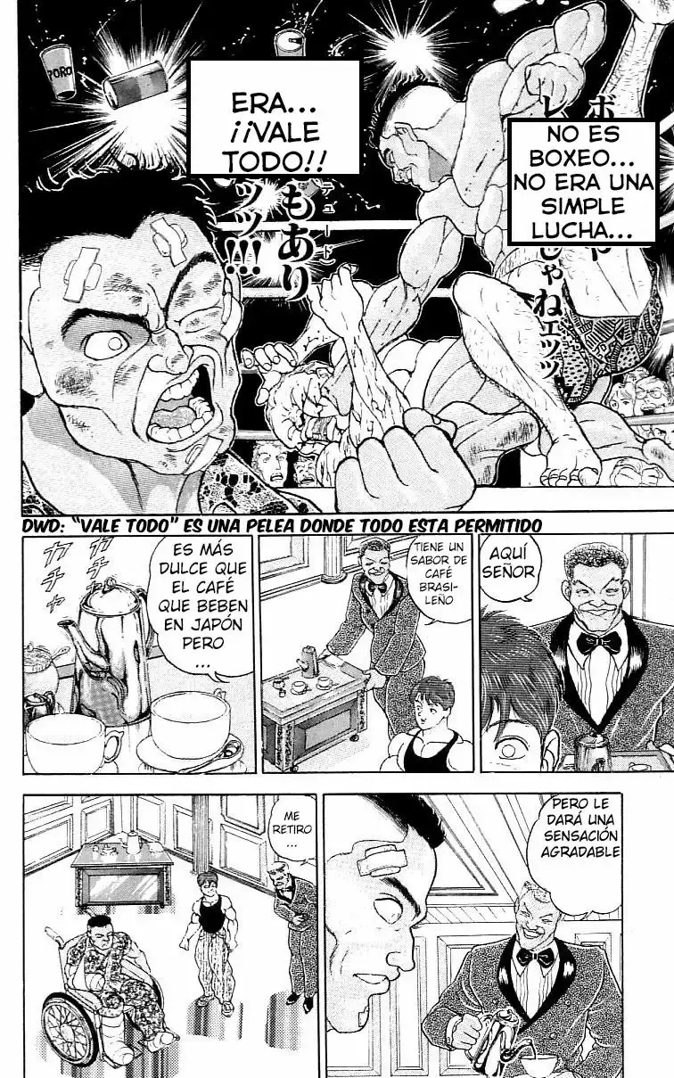 Grappler Baki capítulo 177, página 8