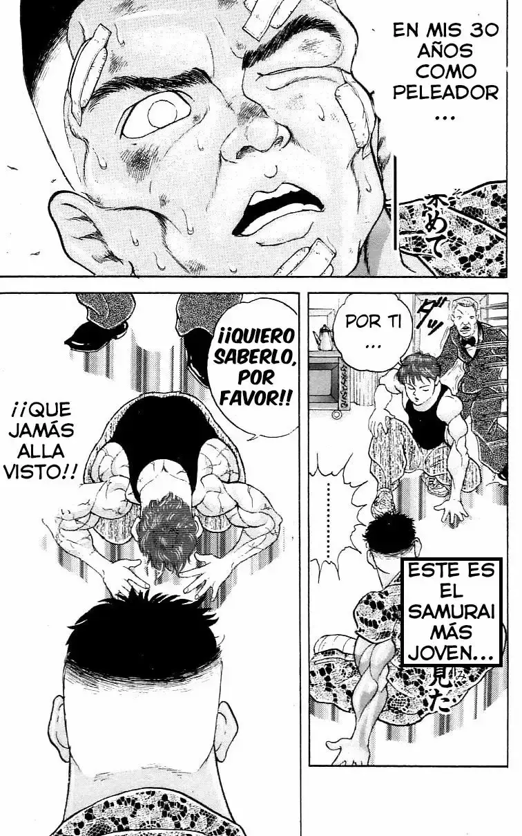 Grappler Baki capítulo 177, página 15