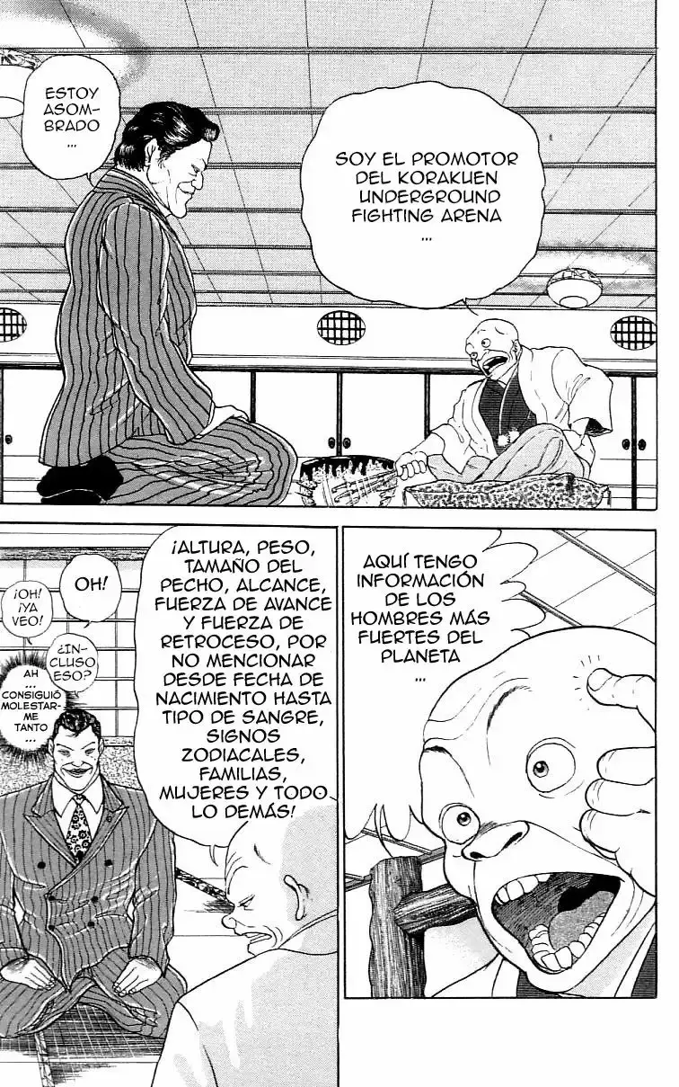 Grappler Baki capítulo 178, página 3