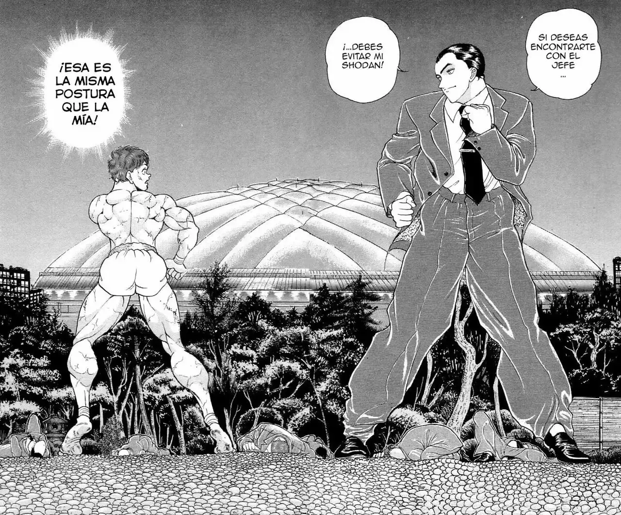 Grappler Baki capítulo 179, página 2