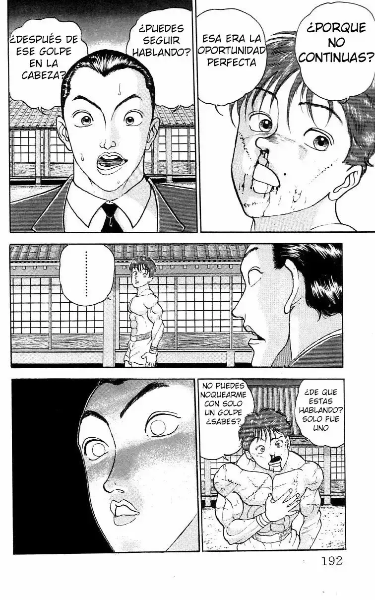 Grappler Baki capítulo 180, página 6