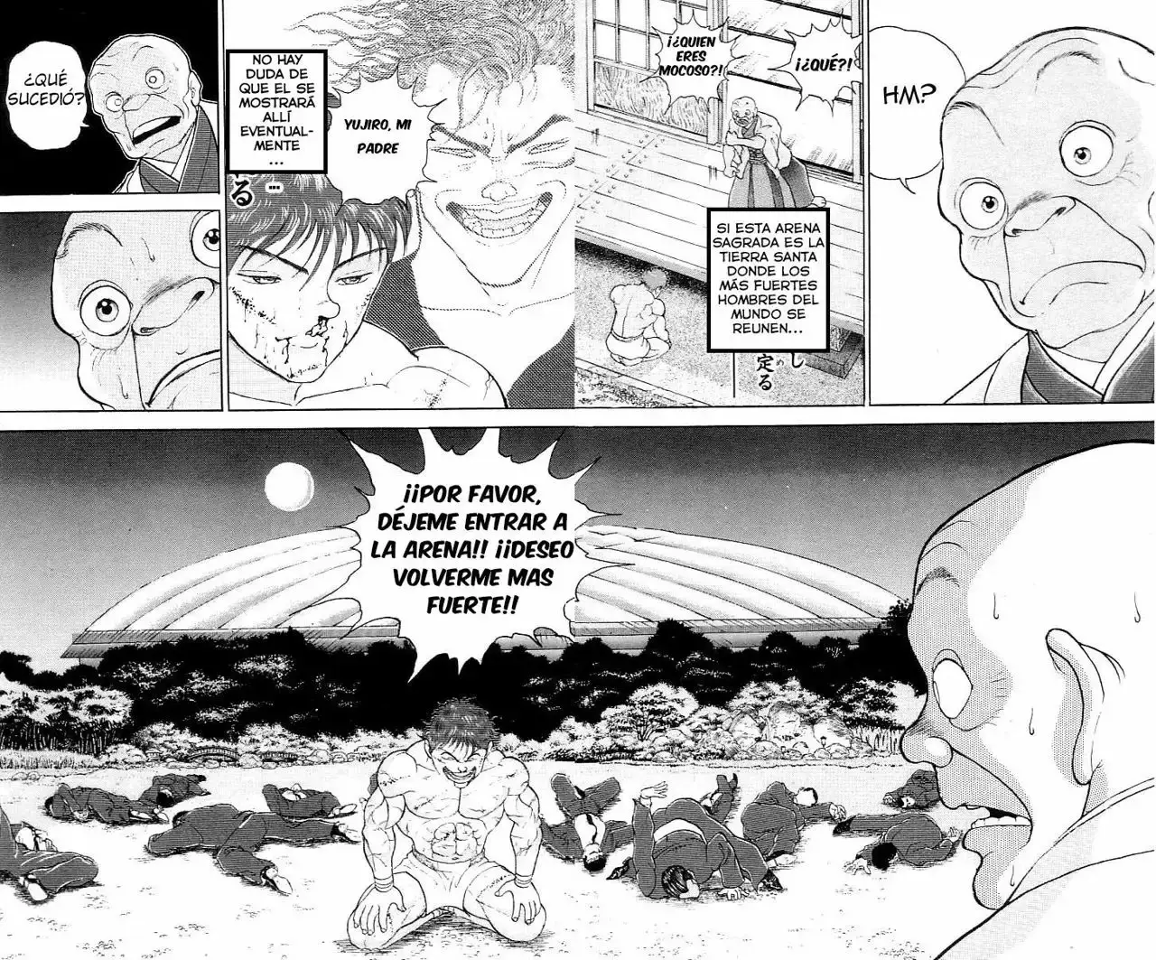 Grappler Baki capítulo 180, página 14