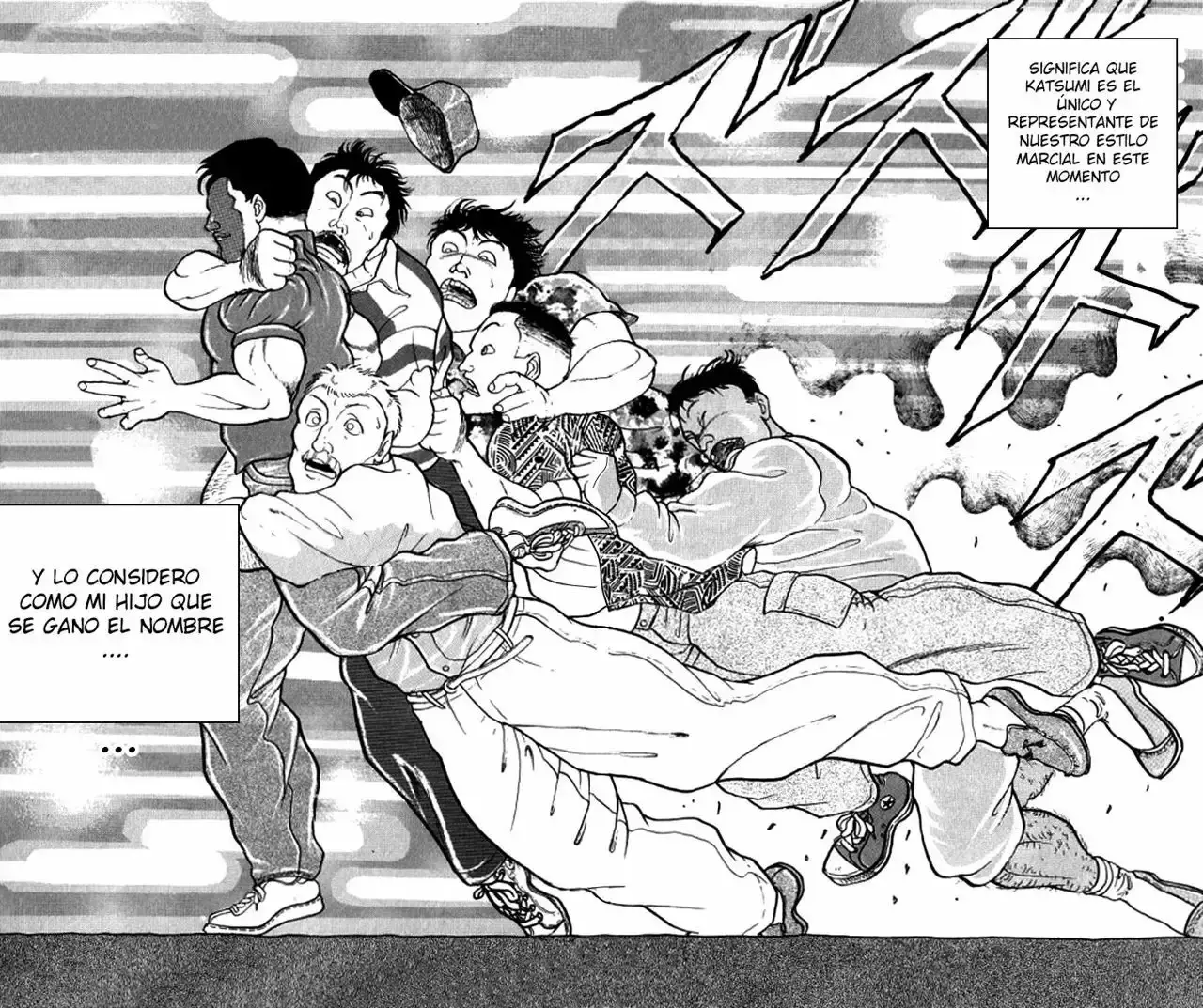 Grappler Baki capítulo 181, página 34