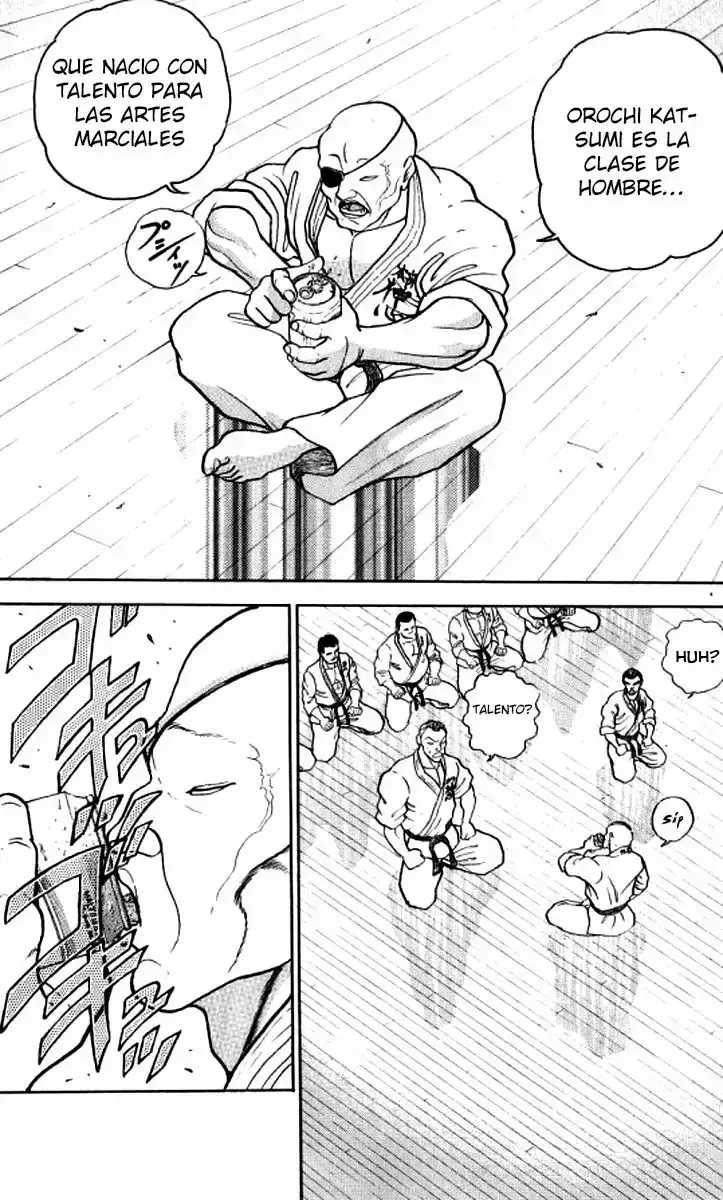 Grappler Baki capítulo 182, página 2