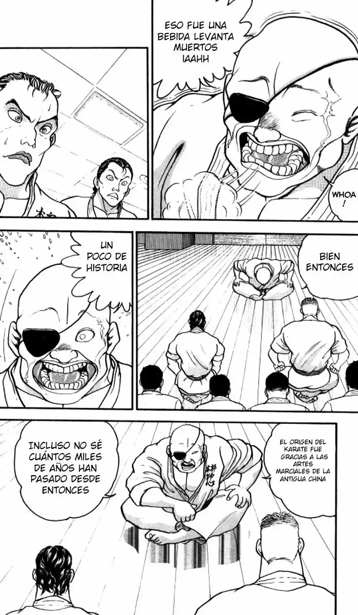 Grappler Baki capítulo 182, página 4
