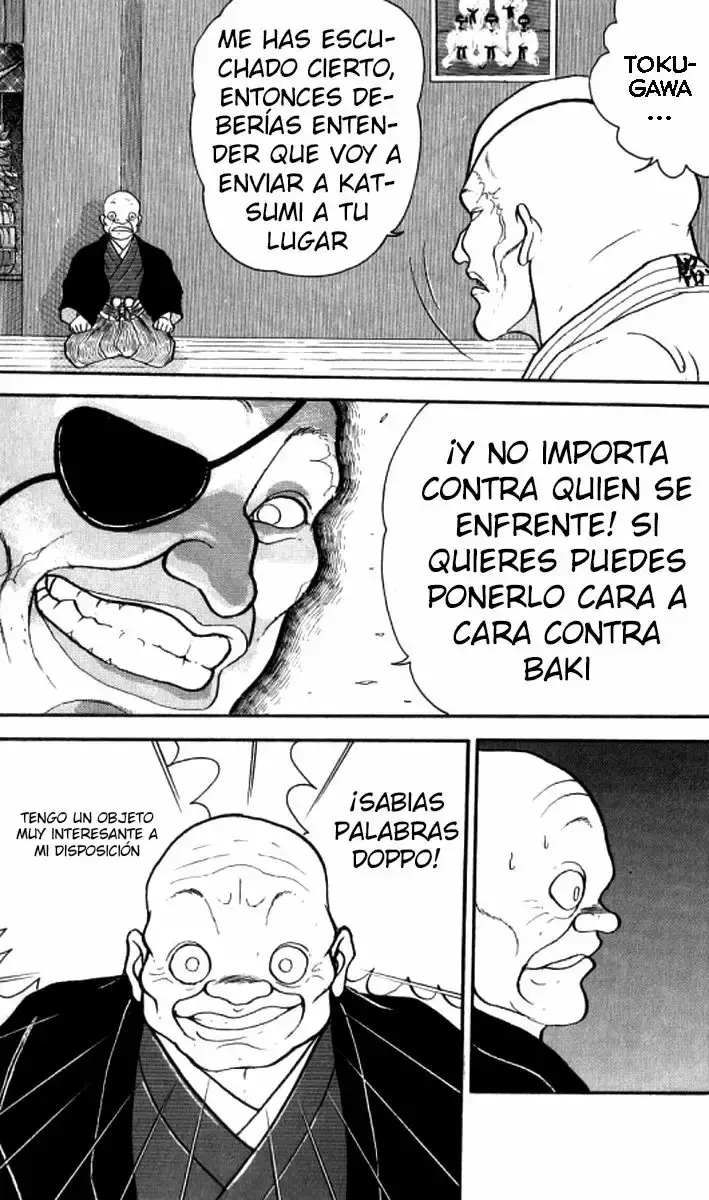 Grappler Baki capítulo 182, página 8