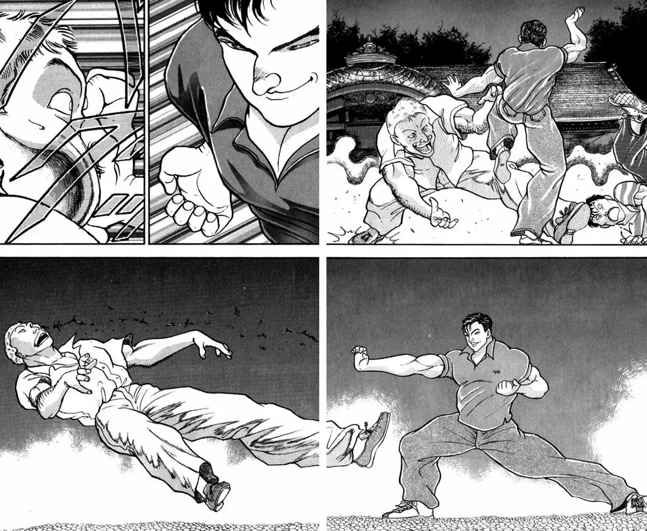 Grappler Baki capítulo 182, página 10