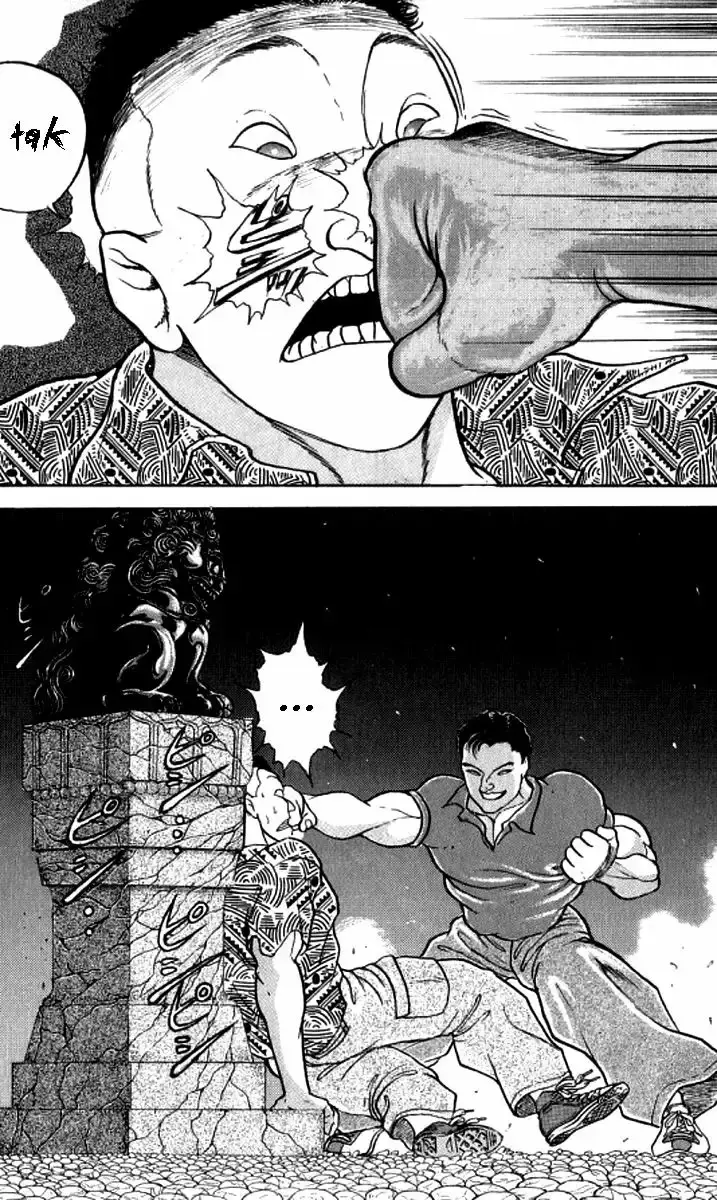Grappler Baki capítulo 182, página 15