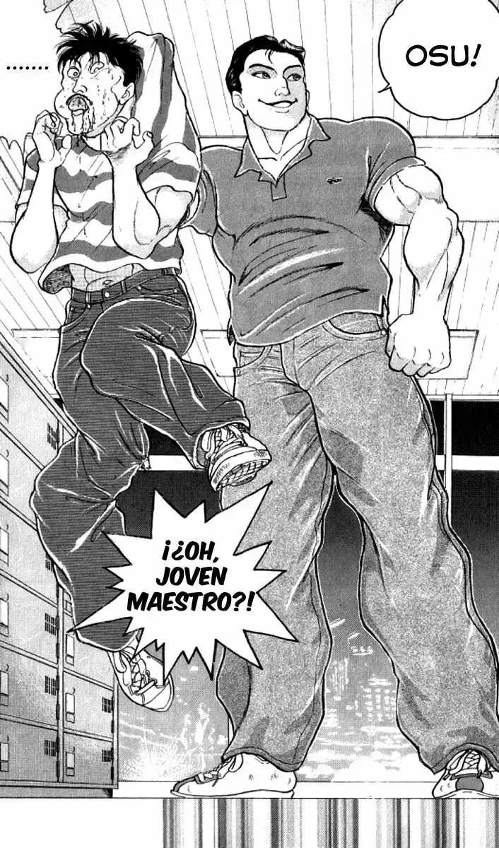 Grappler Baki capítulo 183, página 3