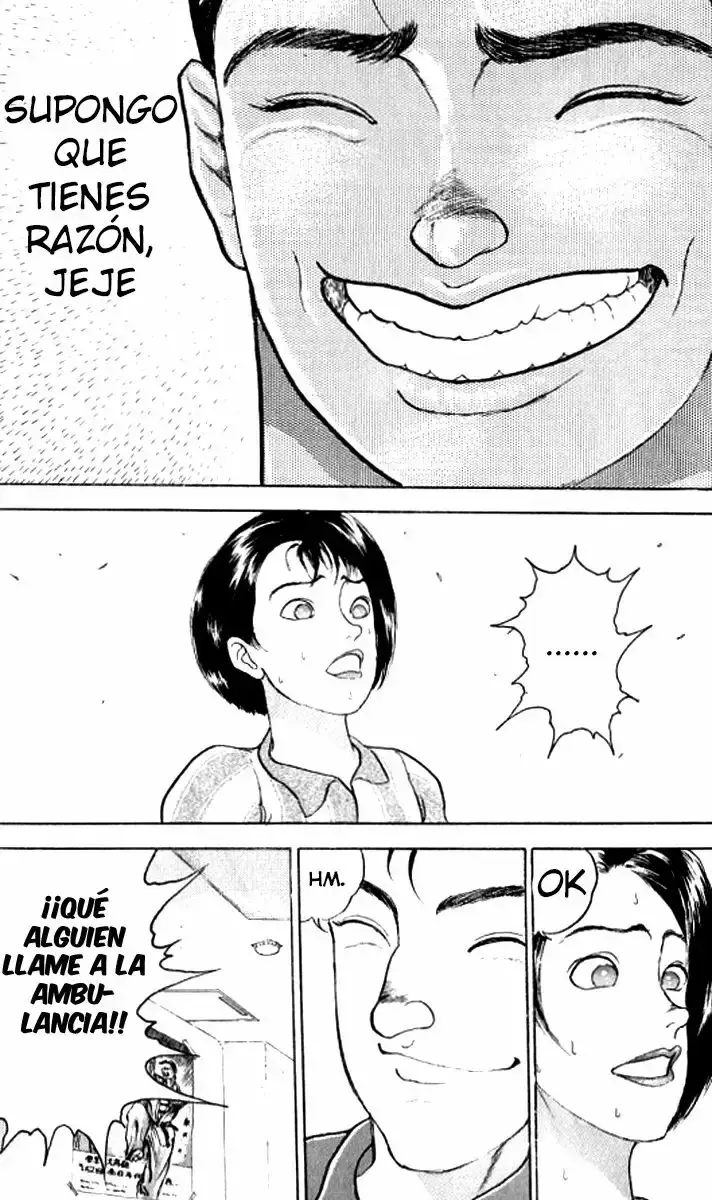 Grappler Baki capítulo 183, página 7