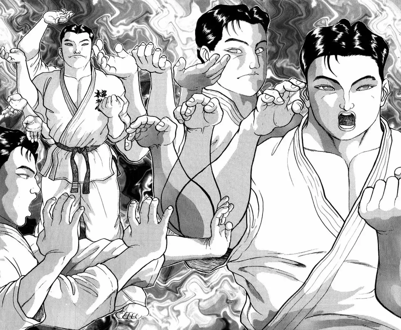 Grappler Baki capítulo 183, página 8