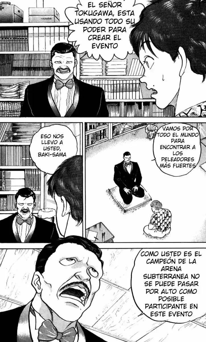 Grappler Baki capítulo 183, página 16