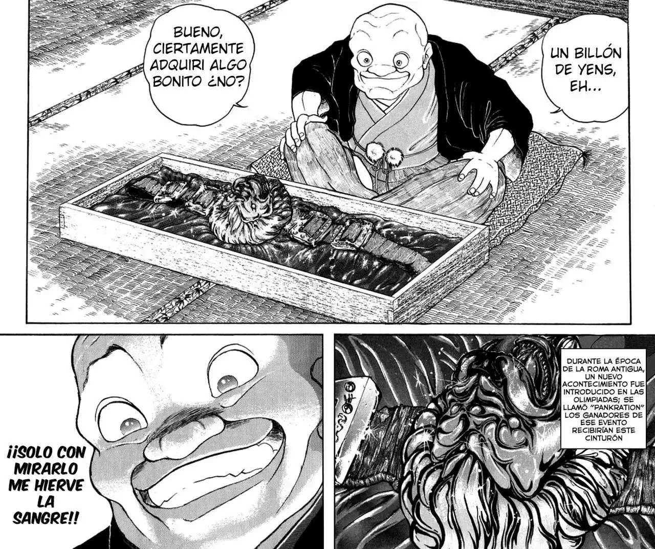 Grappler Baki capítulo 183, página 19