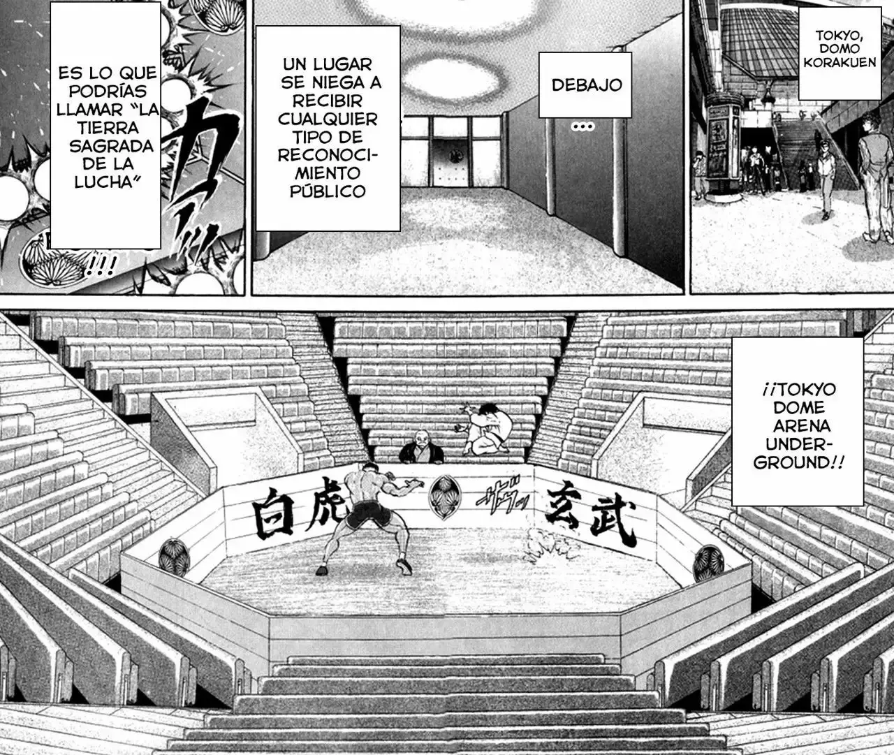 Grappler Baki capítulo 184, página 2