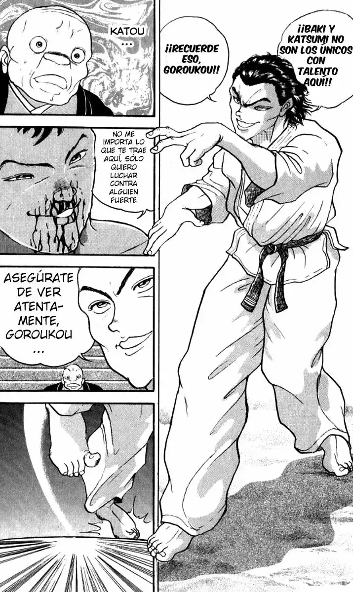 Grappler Baki capítulo 184, página 8