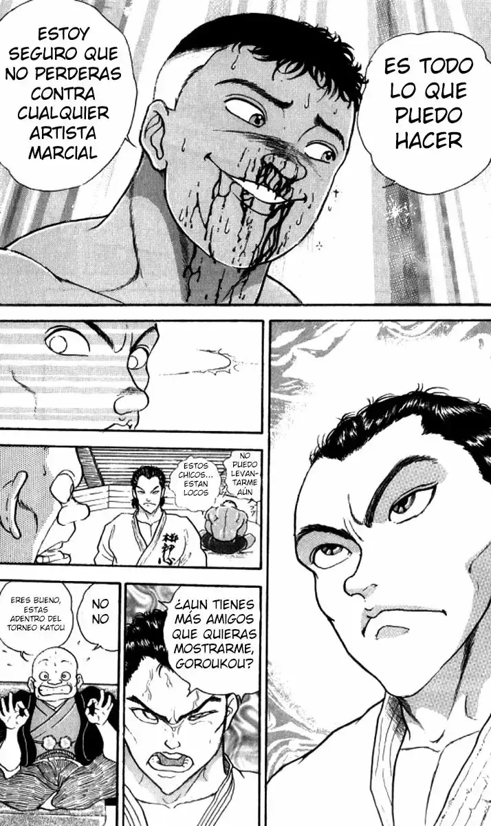 Grappler Baki capítulo 184, página 13